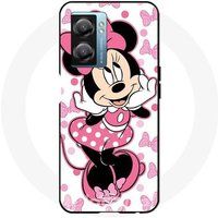 Maniacase Etui Realme V23 Minnie Mouse roze Disney Cartoon