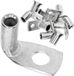 Kalitec 10 stuks KA3-L8 standaard buiskabelschoenen haaks 16mm² M8