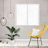 Soleil d'Ocre Cirkel Bise-bise, Polyester, Wit, 45 x 90 cm