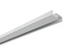 GARDINIA aluminium gordijnrail 1-loop wit 150 cm