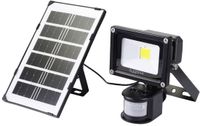 Sygonix SY-5461108 Spot op zonne-energie met bewegingsmelder 10 W Neutraalwit