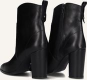 BLASZ 165 Enkellaarsjes - Zwart - Leer - Dames - Maat 40