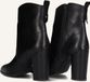 BLASZ 165 Enkellaarsjes - Zwart - Leer - Dames - Maat 40