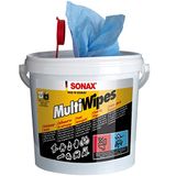 SONAX MultiWipes (72 stuks) extreem scheurvaste en duurzame viscose vliesdoeken voor een grondige reiniging