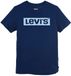 Levi's® Kids Graphic T-shirt Blauw Korte Mouwen Katoen Unisex 24 Maanden