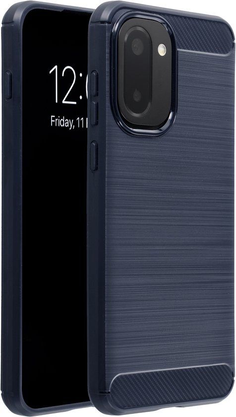 imoshion Brushed Backcover - Donkerblauw - Geschikt voor OnePlus 15R