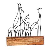 Decoratief object in giraffe stijl