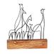 Decoratief object in giraffe stijl