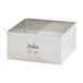 Decora 0063795 Cakevorm Vierkant Roestvrijstaal 180x180x45mm 1 stuk(s)