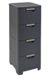 Curver Style Drawer Opbergmandje Rechthoekig Kunststof Grijs