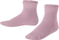 FALKE Romantic Net kindersokken roze - maat 35-38