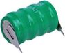 Batterie NiMH, 80 mAh, 4,8 V, avec languettes de soudure, 1x1