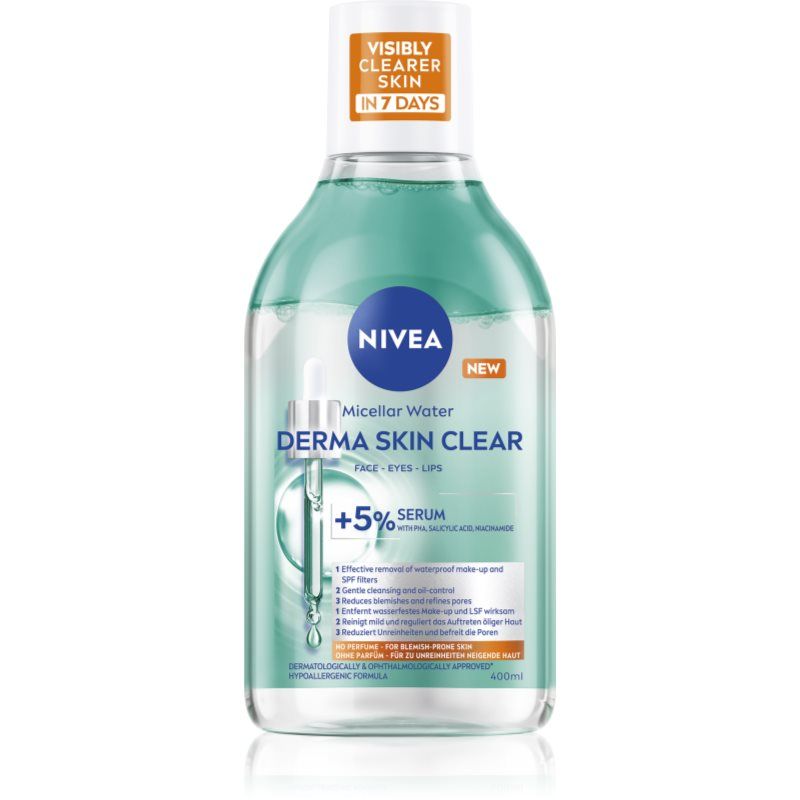 NIVEA Derma Skin Clear Mizellenwasser 400 ml