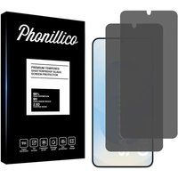 Phonillico® Samsung Galaxy S25 PLUS Gehard Glas Anti Spy Screenprotector (2 stuks)