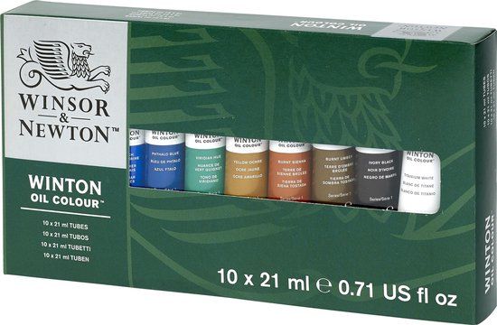 Winsor & Newton Winton Olieverf Set - 10 Tubes - 21ml