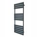 MonsterShop Monster Group BV Platte paneel handdoekradiator - grijs - 1200mm x 450mm