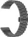 Strap-it Bracelet de montre intelligente en acier - Convient pour Fossil Gen 6 - Bracelet Presidential en acier 44mm - Noir
