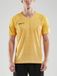 Craft Pro Control Stripe Shirt Korte Mouw Heren - Geel | Maat: L
