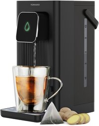 Tomado TWD2502B Heetwaterdispenser - Matzwart - 2.5 liter - Afneembaar waterreservoir - Waterfilter