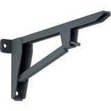 Hebgo Console pour charges lourdes rabattable 150 kg Console rabattable acier gris, 330 mm