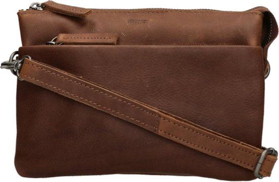 DSTRCT Preston Park Crossbody Bag - Cognac Leather
