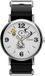 Timex X Peanuts Weekender Snoopy Quartz Analoog Horloge Zwart En Zilverkleurig Kast Gemaakt Van 100% Loodarm Messing En Een Armband Van 100% Leer 40 TW2Y60900AJ