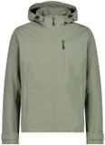 CMP Waterdichte jas met vaste capuchon voor heren, polyester, maat L, wijs, Herfst/Winter 2025