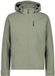 CMP Waterdichte jas met vaste capuchon voor heren, polyester, maat L, wijs, Herfst/Winter 2025