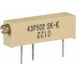 Vishay M43P503KB40 Spindeltrimmer 15-slagen Lineair 0.75 W 50 kΩ 5400 ° 1 stuk(s)