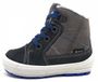 Superfit Groovy 0063182000 Chaussures enfant, Gris/Bleu, Cuir, Gr.22-28, Doublure chaude