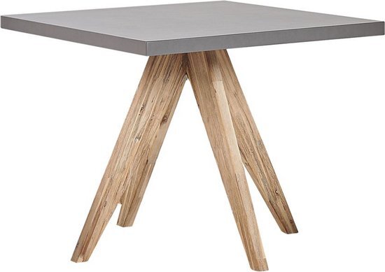 Beliani olbia - tuintafel-grijs-vezelcement