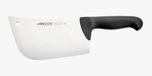 Arcos Serie 2900 - Hakmes Slagersmes - 190mm Nitrum Roestvrij Staal Lemmet - Zwart Polypropyleen Handvat