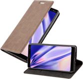 Cadorabo Book Case voor Nokia 7 Plus in Koffie Bruin