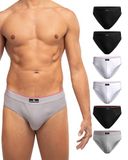 DANISH ENDURANCE Slips - Zachte Katoenen Slips Ondergoed - Heren - 6 paar - 4XL