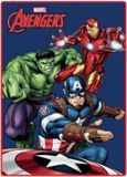 The Avengers Marvel Fleece Blanket - Blue - 100 x 140 cm