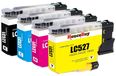 Brother Cartouches d'encre, multipack de 4 pièces, adapté pour Brother MFC-J4350DW/J4550DW