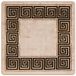 vidaXL Tapijt Runner MARSA Beige en Zwart 100 x 100 cm