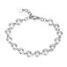 Brosway Armband Symphonia für Damen aus 316L-Edelstahl mit Kristallen, Karabinerverschluss, Größe: 19 cm, BYM30