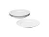 Georg Jensen Koppel lot de 4 Assiette à déjeuner Ø22 cm Blanc