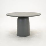 VITA Tuintafel Cesano Rond Antraciet Vezelcement 120cm