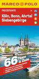 MARCO POLO Freizeitkarte 21 Köln, Bonn, Ahrtal, Siebengebirge 1:110.000