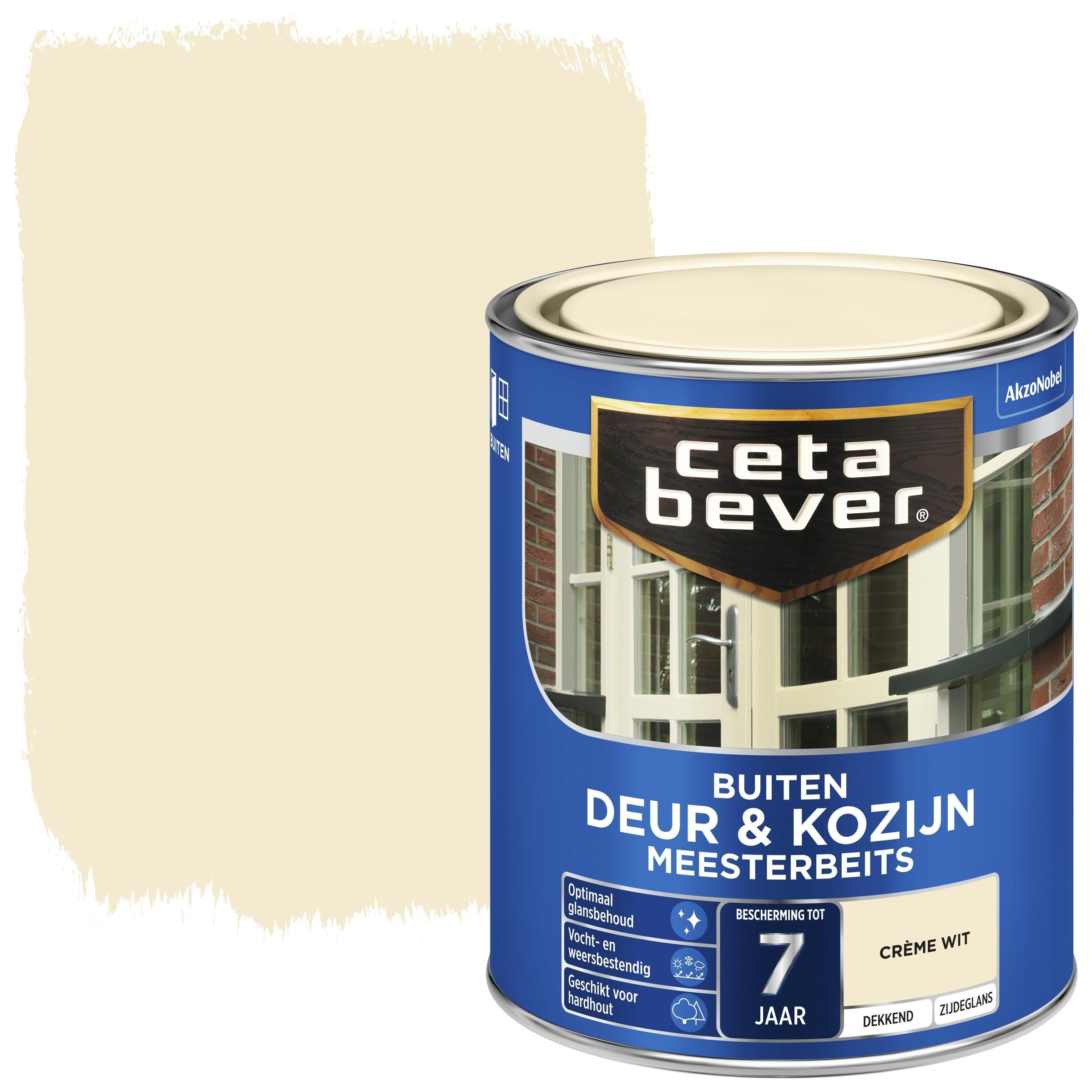 Cetabever Deur & Kozijn Meesterbeits Dekkend Crèmewit 750 ml