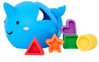 Jellystone blocs trieur narval - jouet éducatif