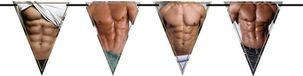 Folat - Vlaggenlijn Triangular Torso's 6mtr