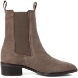 Tamaris - Dames - Chelsea Boots - TAUPE SUEDE - Maat 39