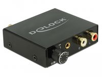 DeLOCK 63972 - Convertisseur audio - Noir