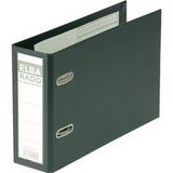 Elba Ordner A5, kunststof, rado plast, dwars 7,5 cm breed, zwart