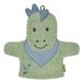 Sterntaler Washandjes Dino Rexi - badstof babywashandschoen van absorberend, zacht katoen - washandjes in dinoform - Baby en kinderen washandjes, ijsgroen