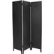 Urban Living Stadsleven Metalen Scherm 3 Panelen 120xH170cm Zwart