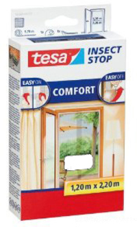 tesa Insect Stop Comfort Deurhor - Wit - 2200 x 1200 mm